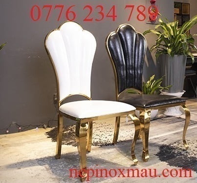 giá ghế tựa lưng cao, nhận gia công chân ghế inox, chân bàn inox dùng trang trí nội thất sang trọng