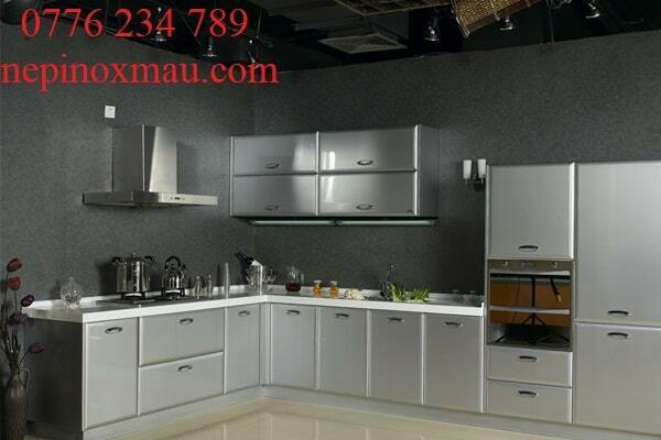 báo giá thi công tủ bếp inox